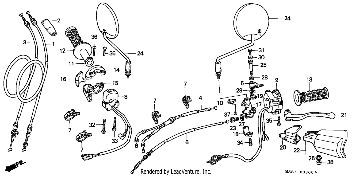 HANDLE LEVER/SWITCH/ CABLE