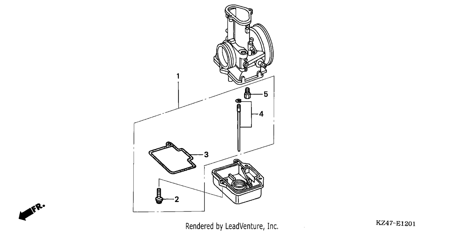 CARBURETOR O.P. KIT (CR125R2,3)