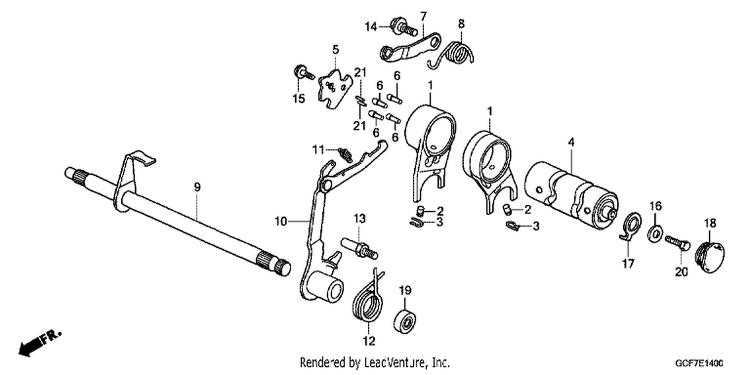  GEARSHIFT DRUM