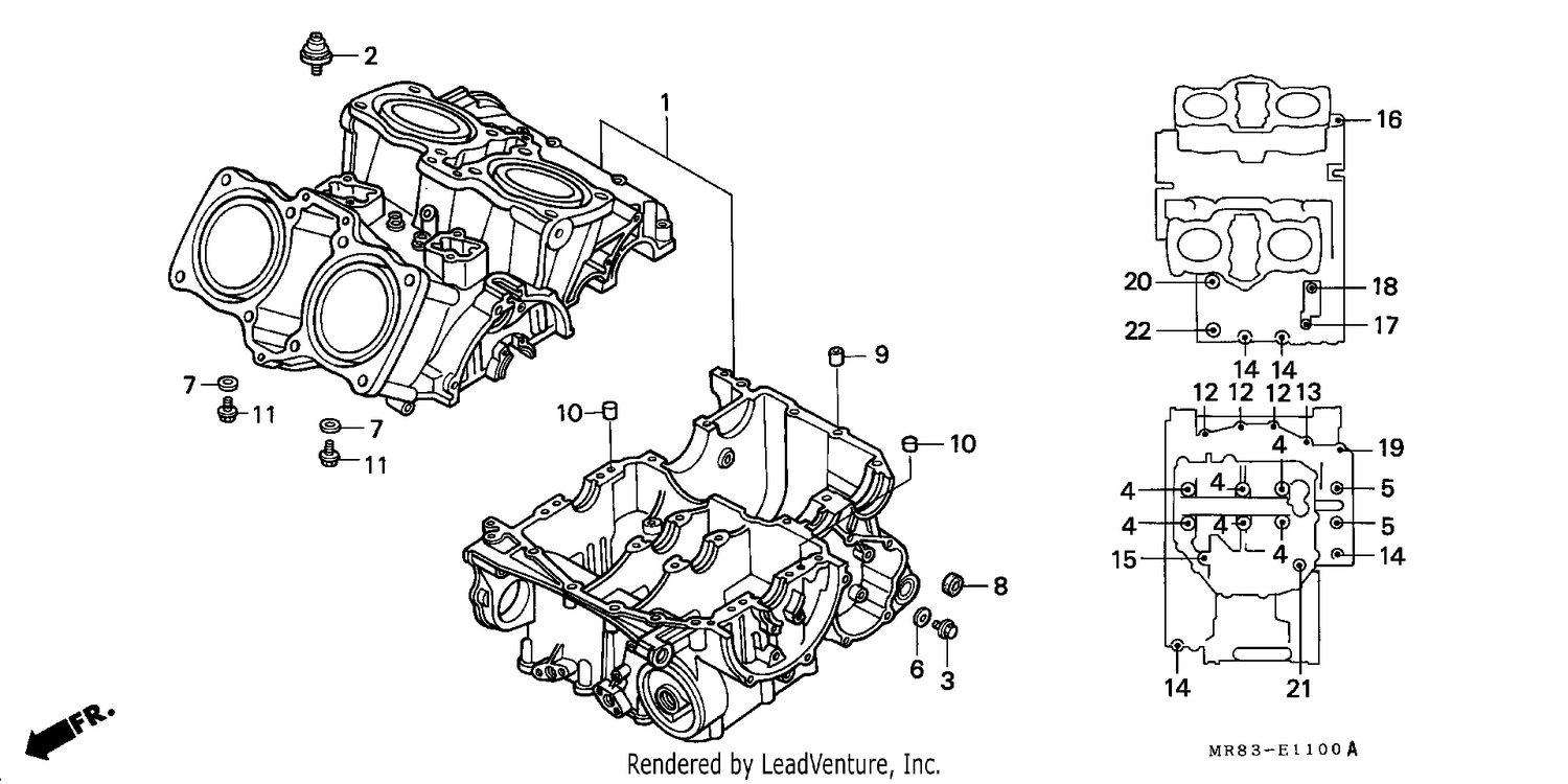 CRANKCASE SET