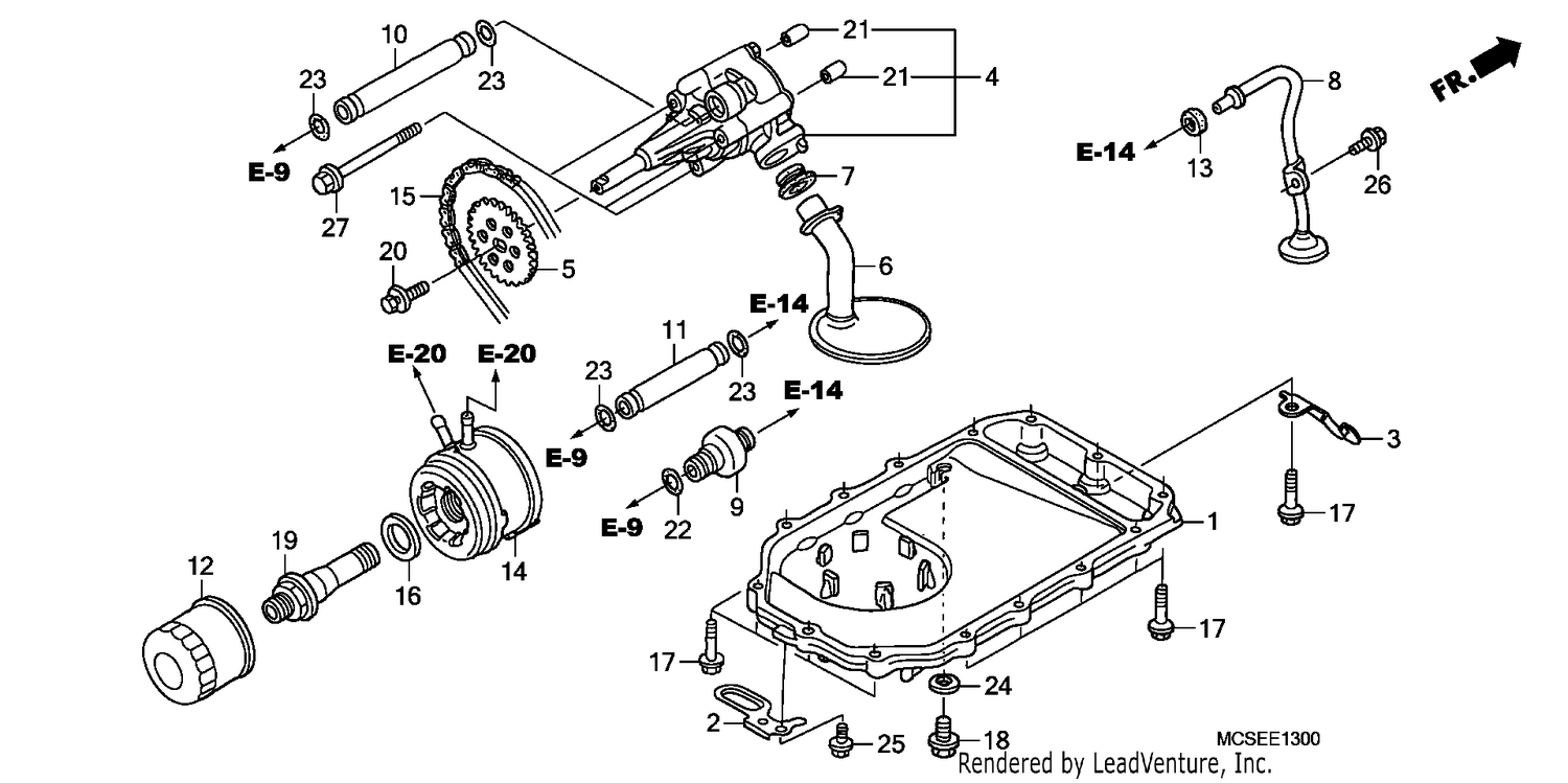 OIL PUMP/OIL PAN