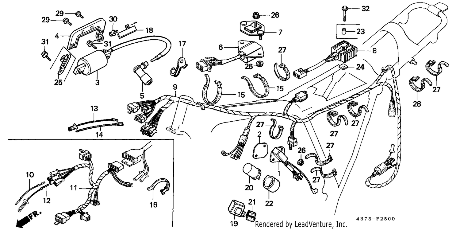 WIRE HARNESS/ IGNITION COIL/C.D.I. UNIT