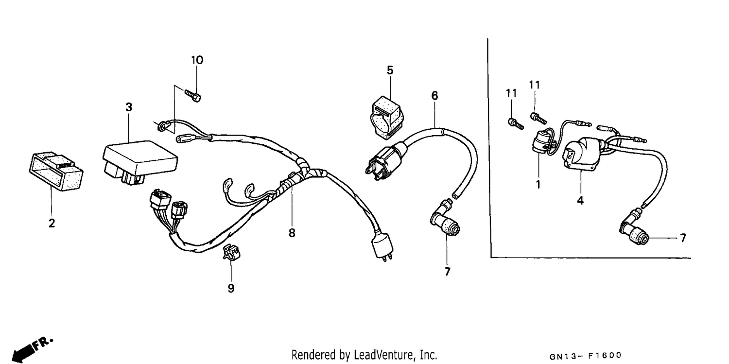 WIRE HARNESS/ IGNITION COIL