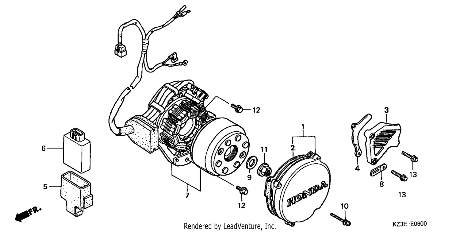 LEFT CRANKCASE COVER