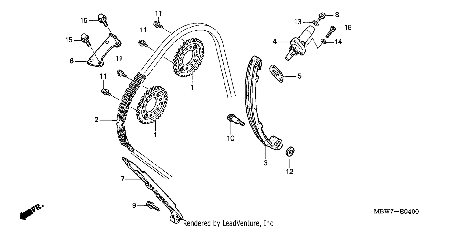 CAM CHAIN/TENSIONER