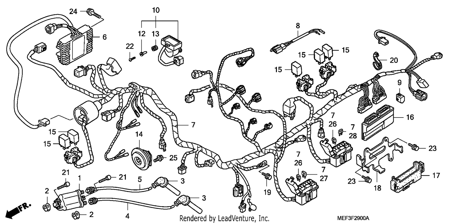 WIRE HARNESS (FJS400D8)