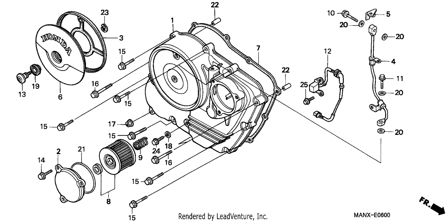 RIGHT CRANKCASE COVER