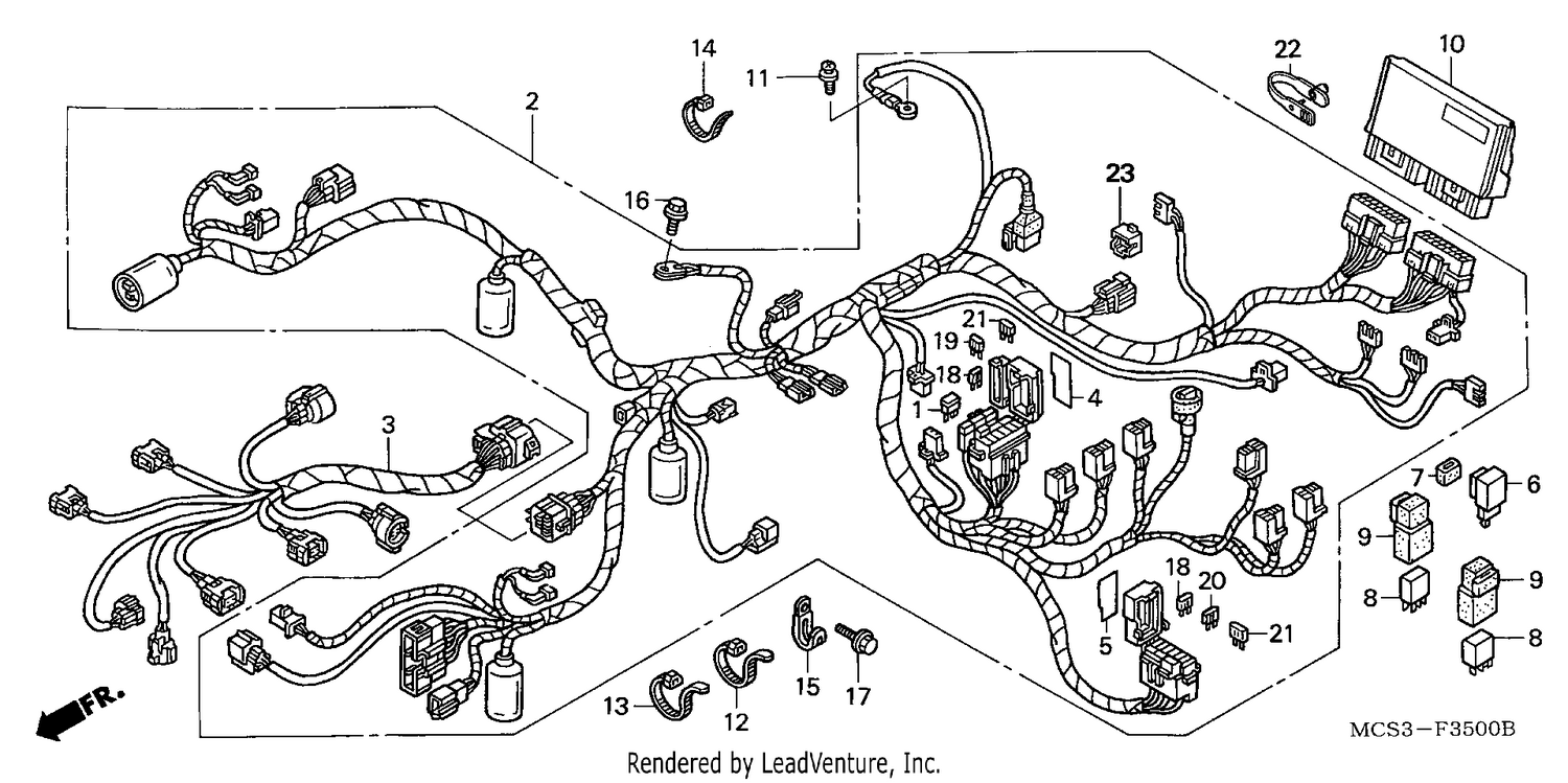 WIRE HARNESS (ST1300)