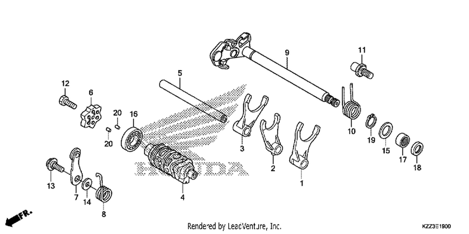  GEARSHIFT DRUM