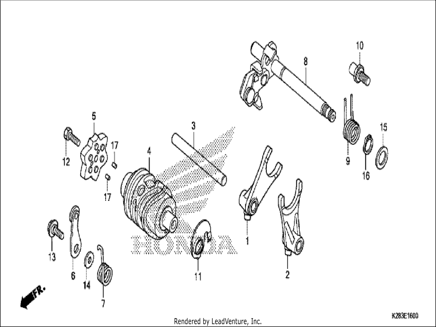  GEARSHIFT DRUM