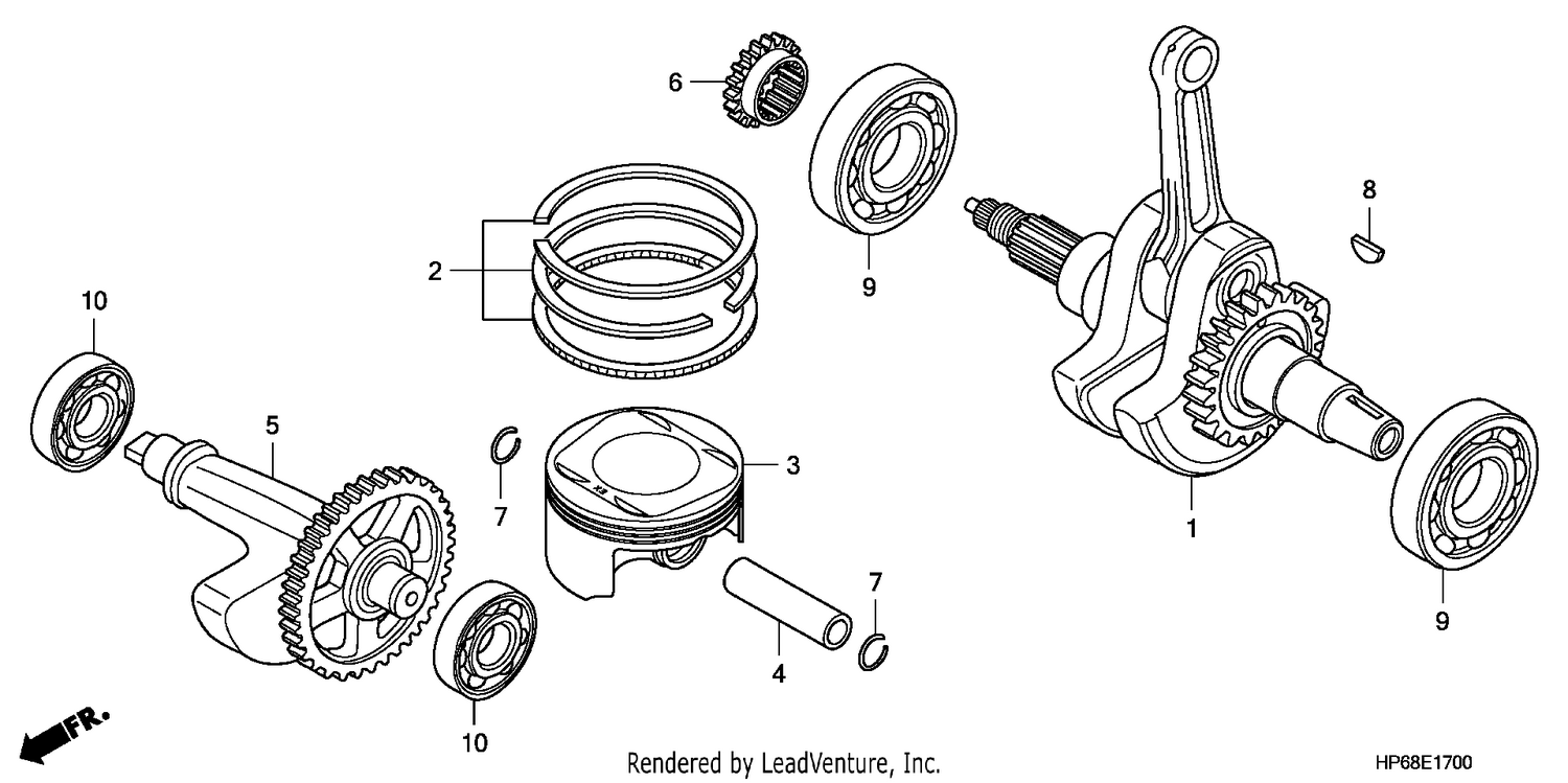 CRANKSHAFT/PISTON