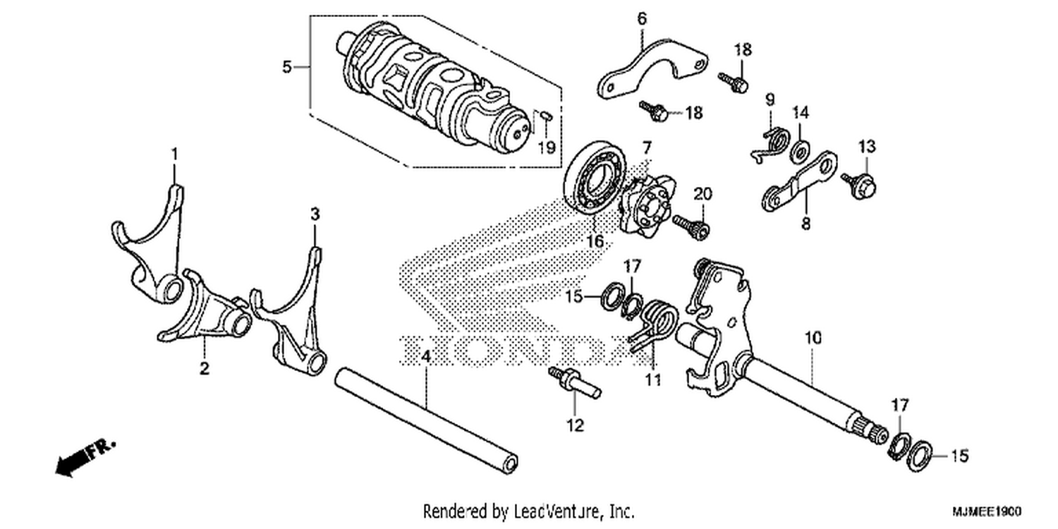  GEARSHIFT DRUM