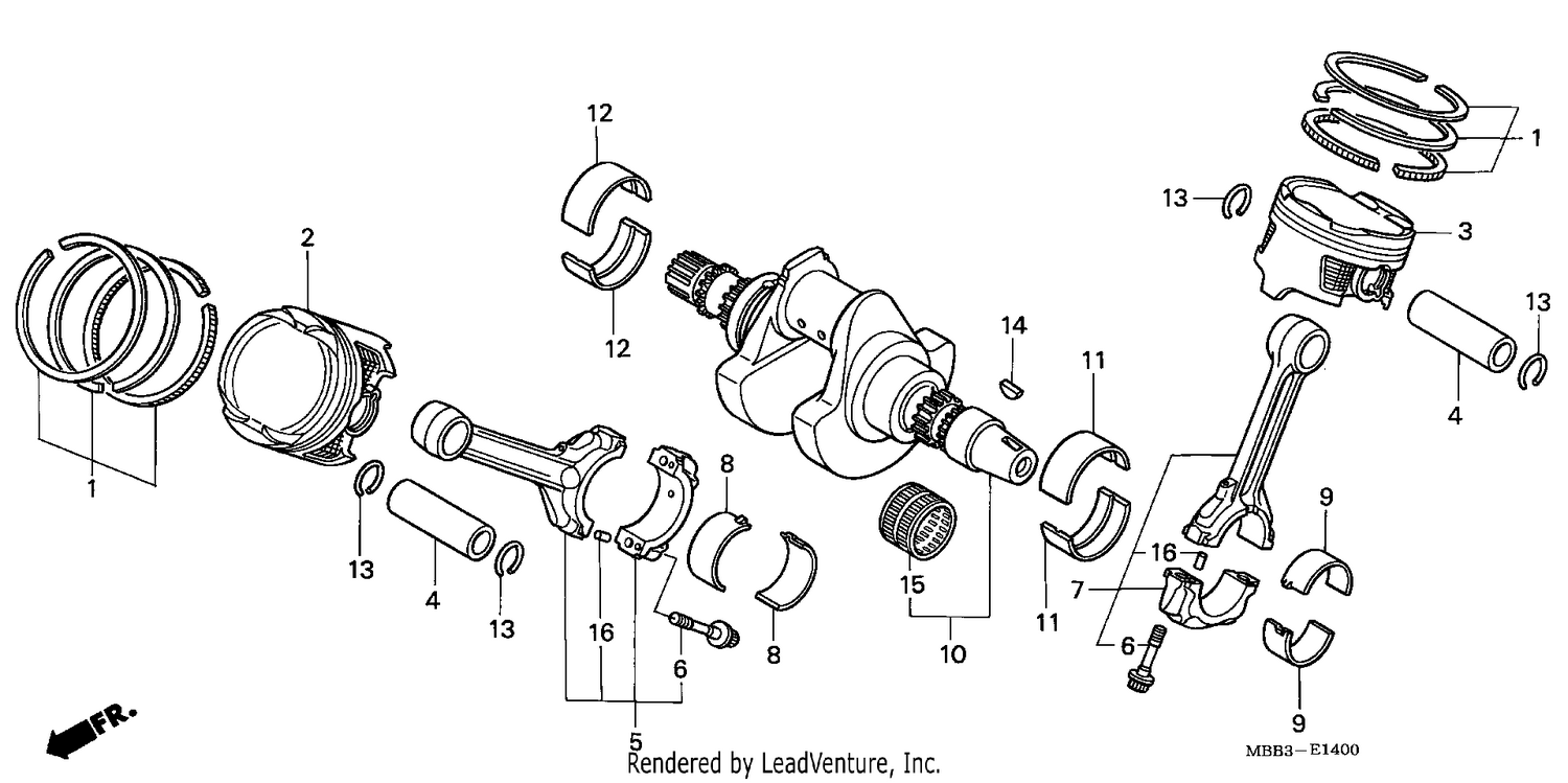 CRANKSHAFT/PISTON