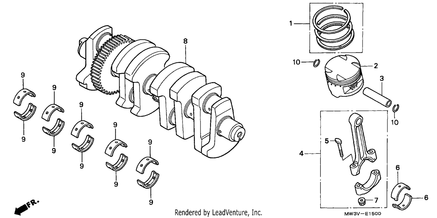 CRANKSHAFT/PISTON