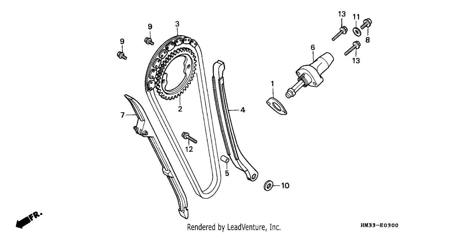 CAM CHAIN/TENSIONER