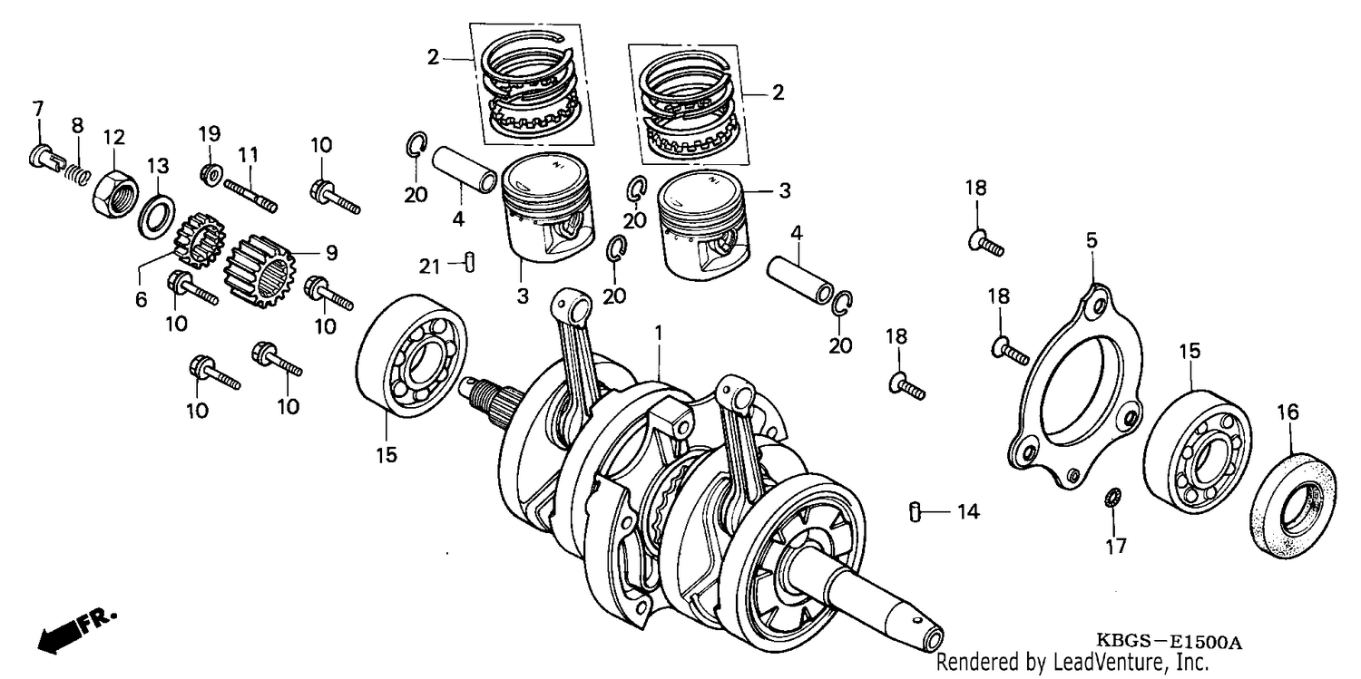 CRANKSHAFT/PISTON