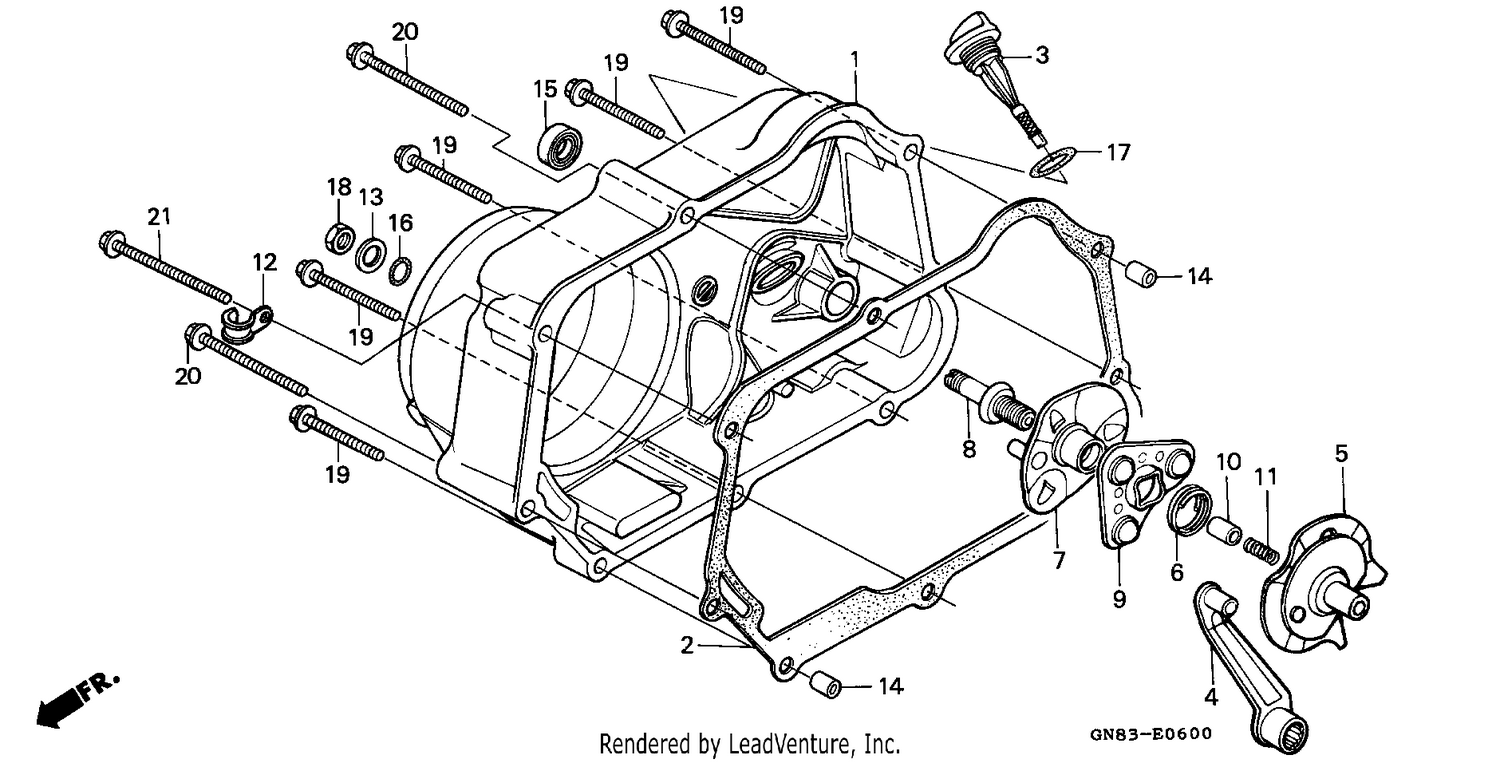RIGHT CRANKCASE COVER