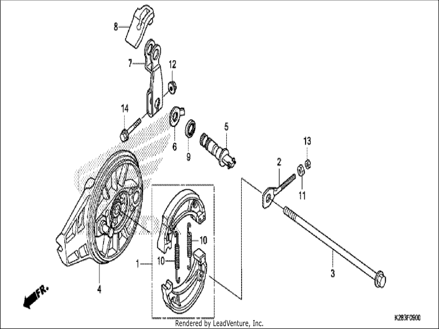 REAR BRAKE PANEL