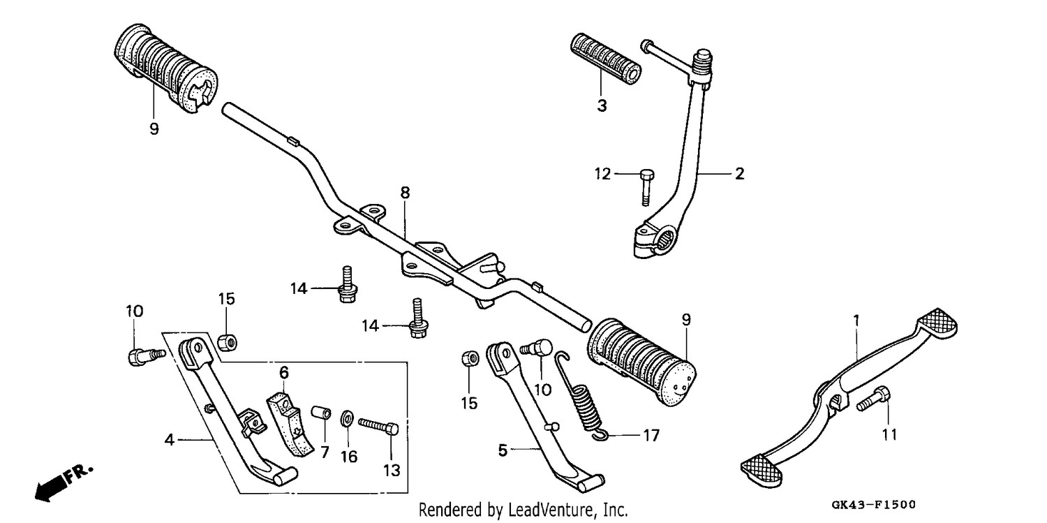 STEP/KICK ARM/ CHANGE PEDAL