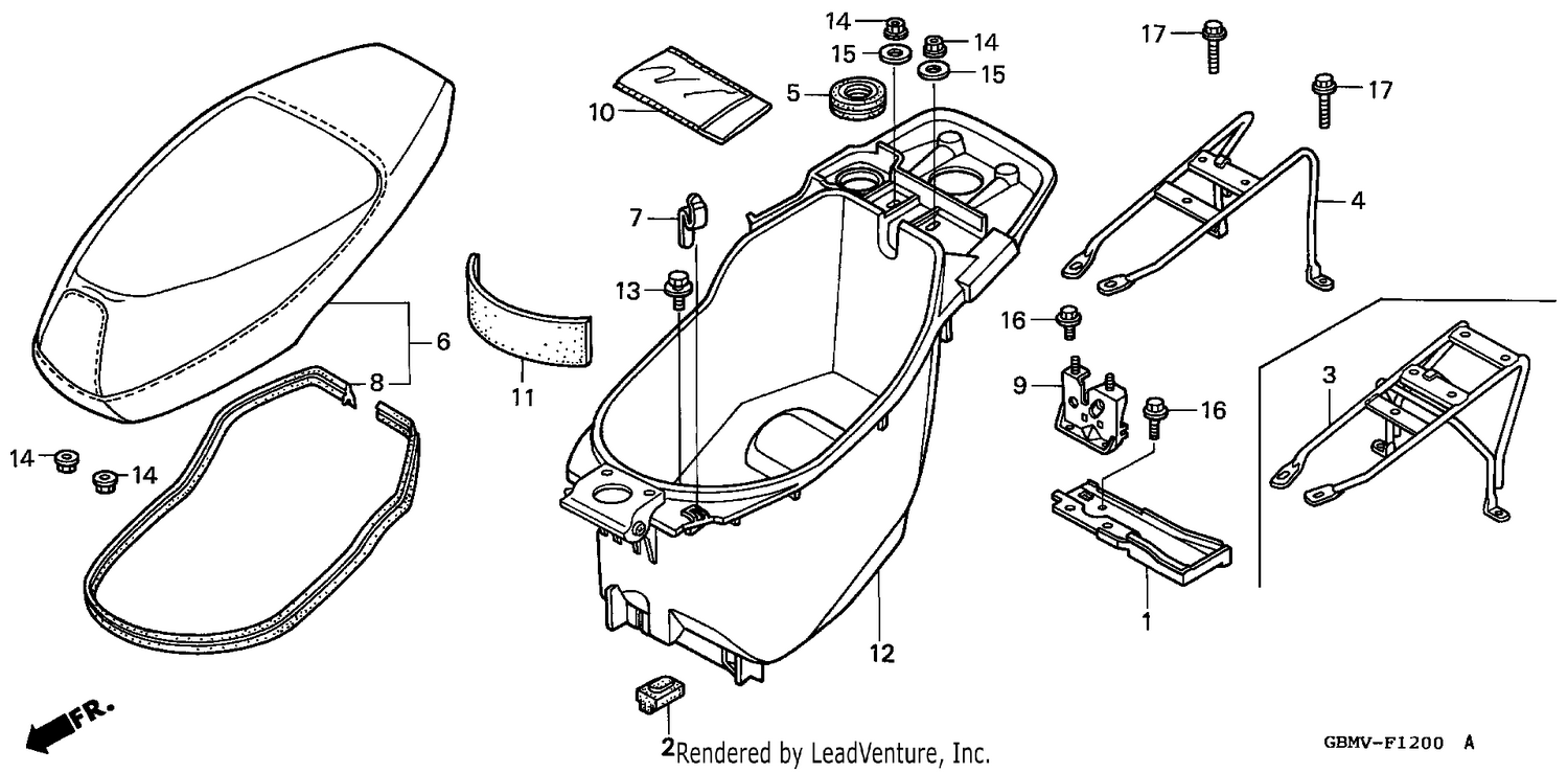 SEAT/LUGGAGE BOX