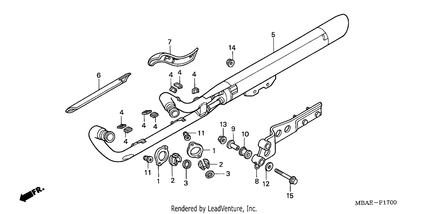 EXHAUST MUFFLER