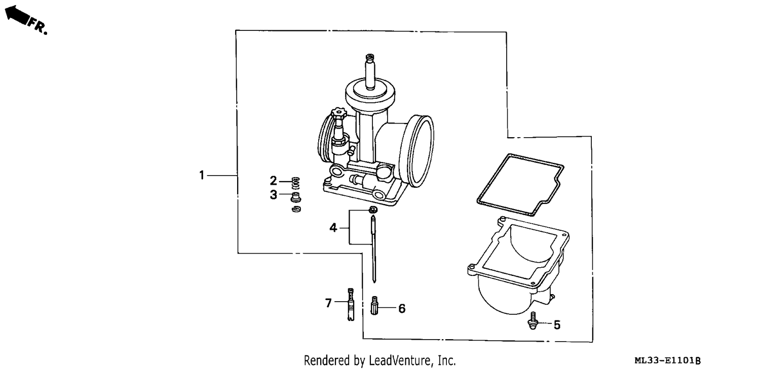 CARBURETOR OPTIONAL PARTS KIT