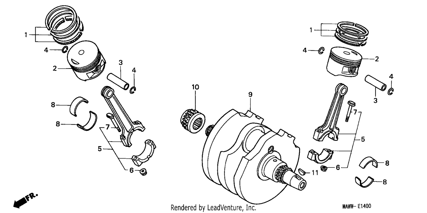 CRANKSHAFT/PISTON