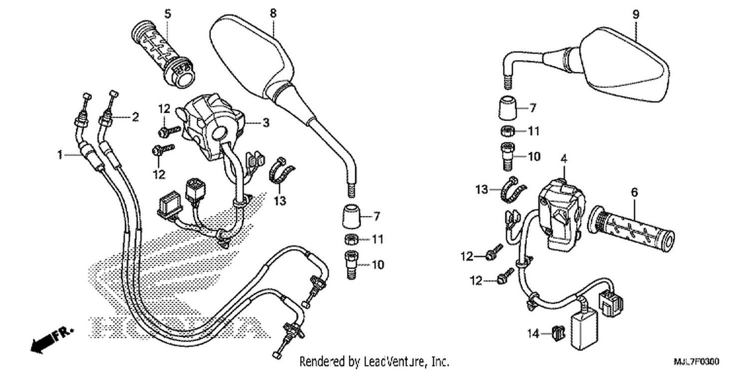  SWI TCH/ CABLE/ MI RROR