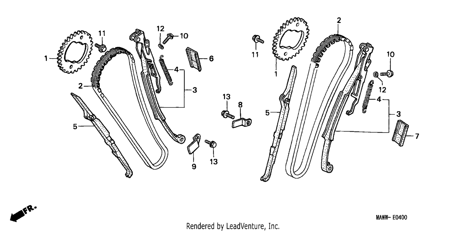 CAM CHAIN/TENSIONER