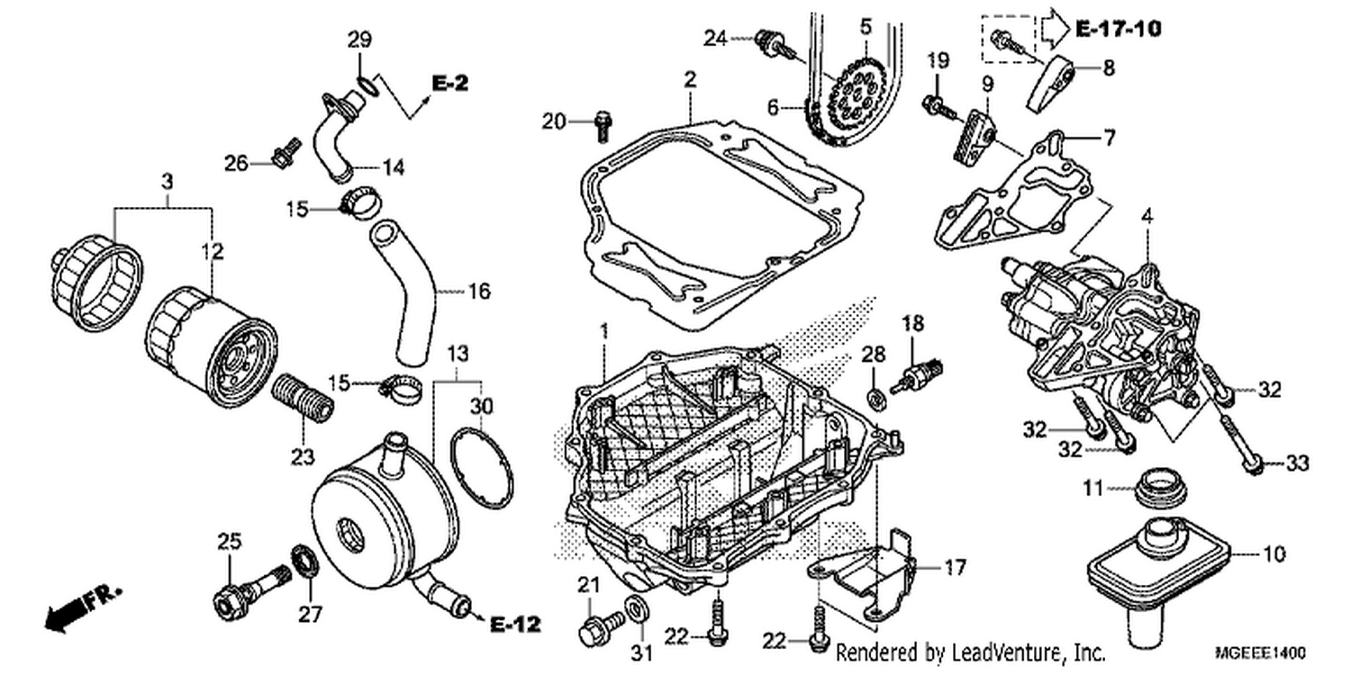  OI L PUMP ( VFR1200FD)