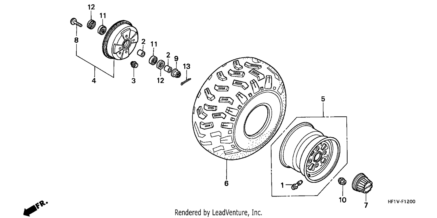 FRONT WHEEL