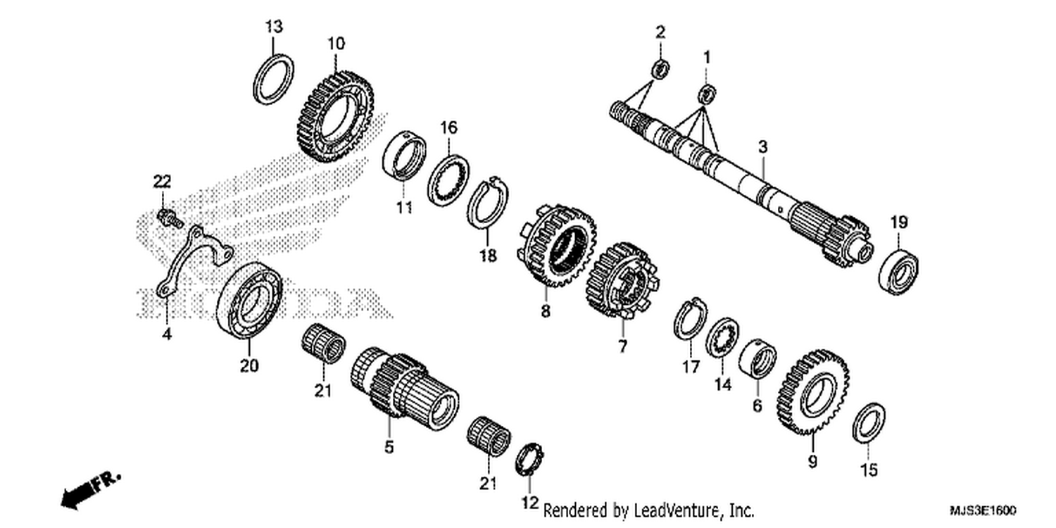  TRANSMISSION (MAINSHAFT)
