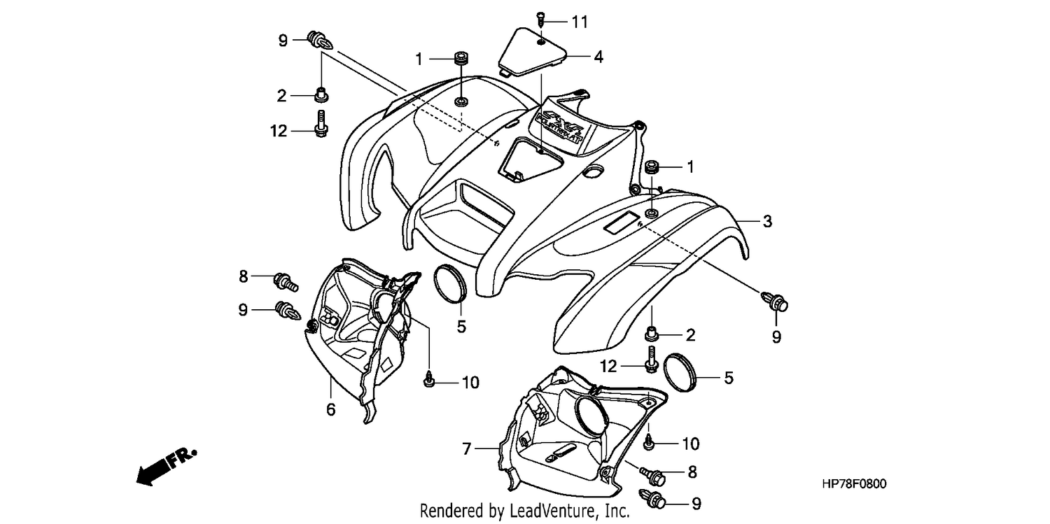 FRONT FENDER