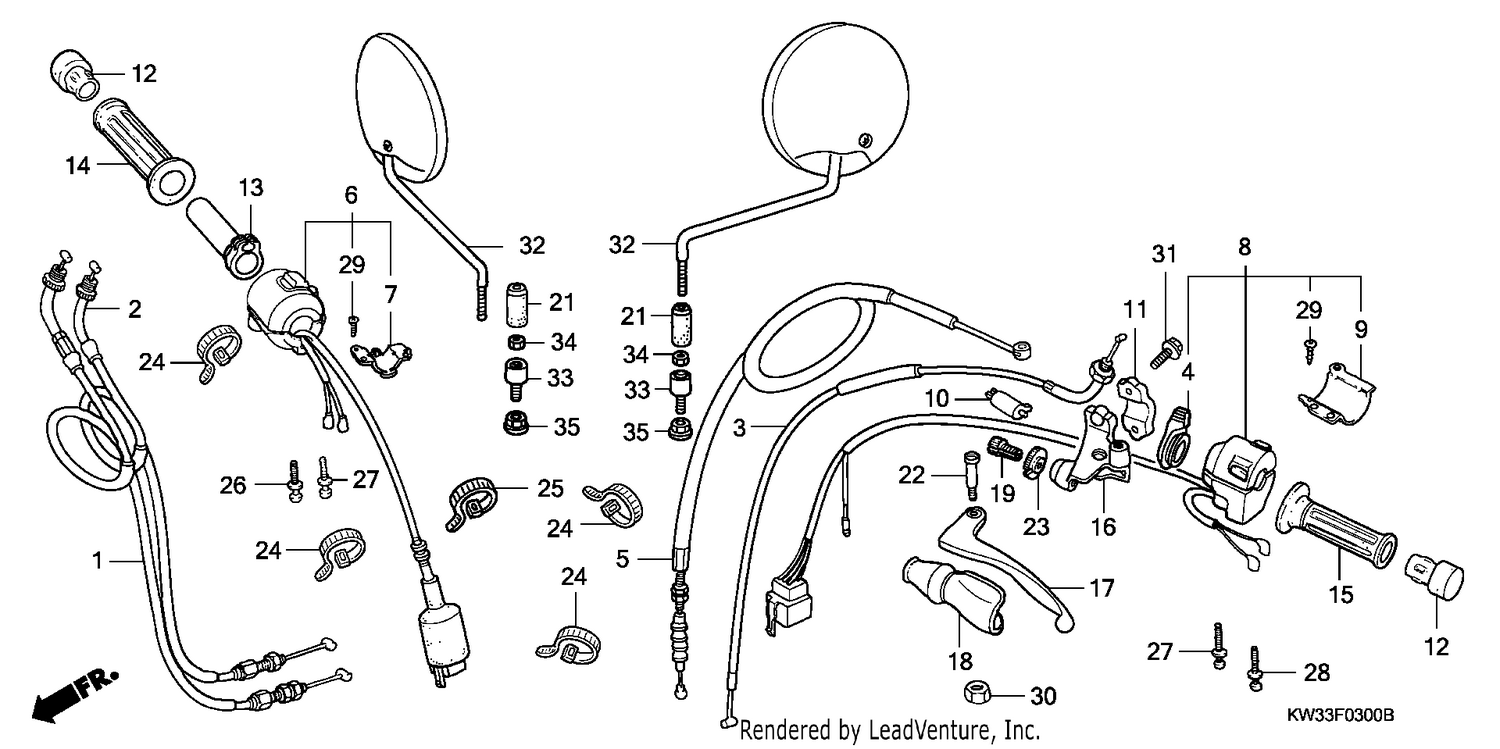 HANDLE LEVER/SWITCH/ CABLE