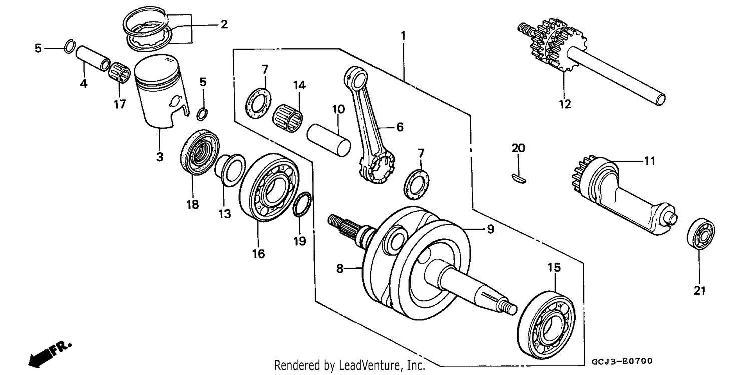 CRANKSHAFT/PISTON