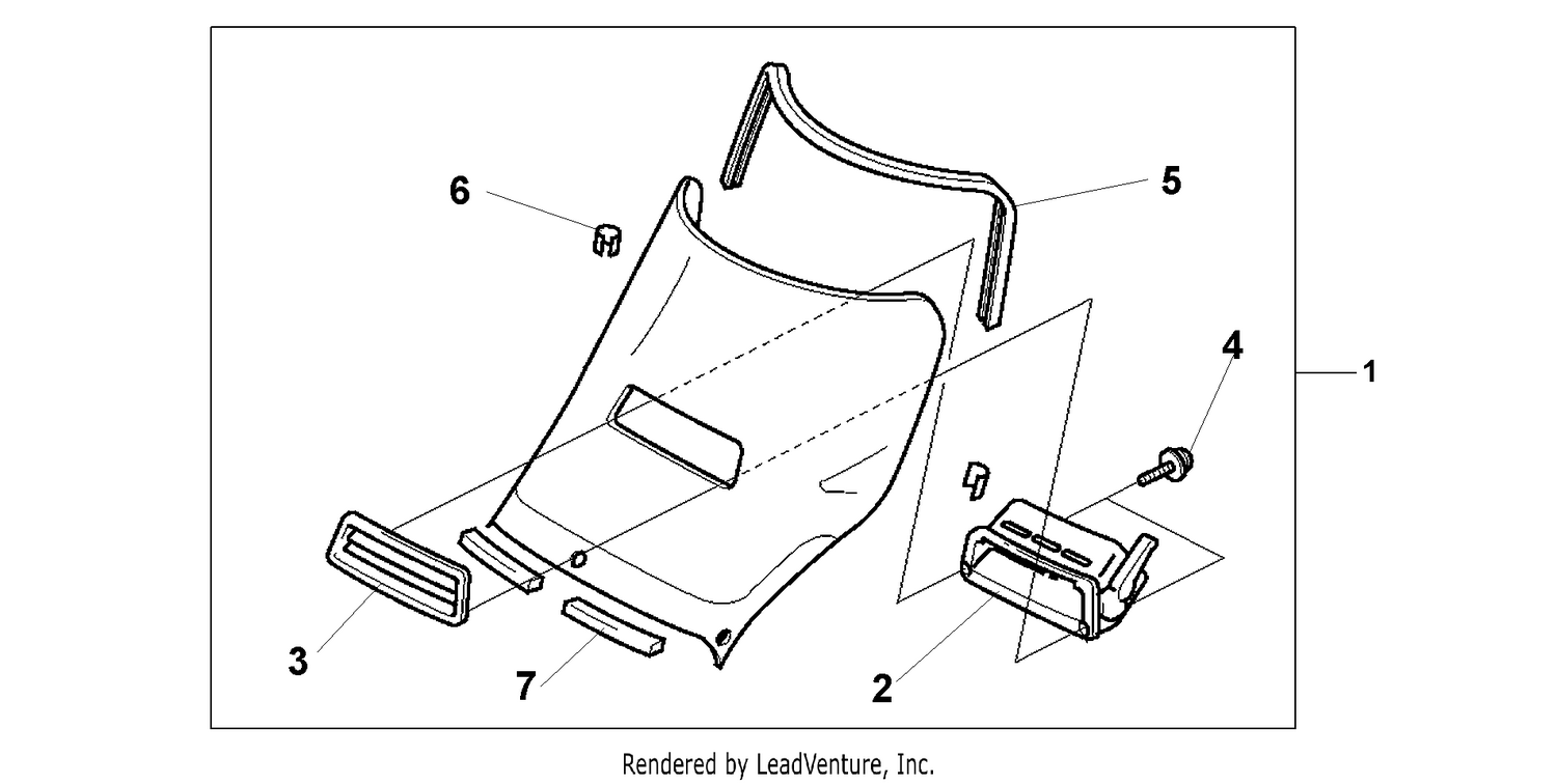 WIND SHIELD KIT