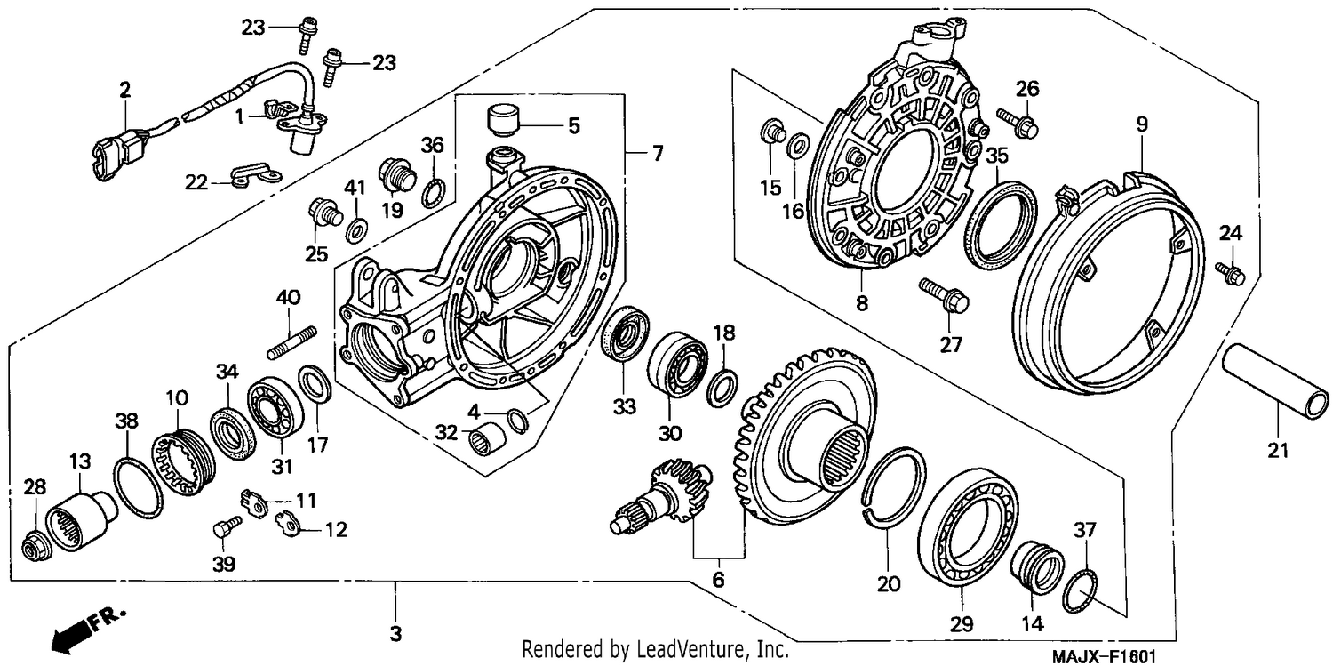 FINAL DRIVEN GEAR (ST1100A)