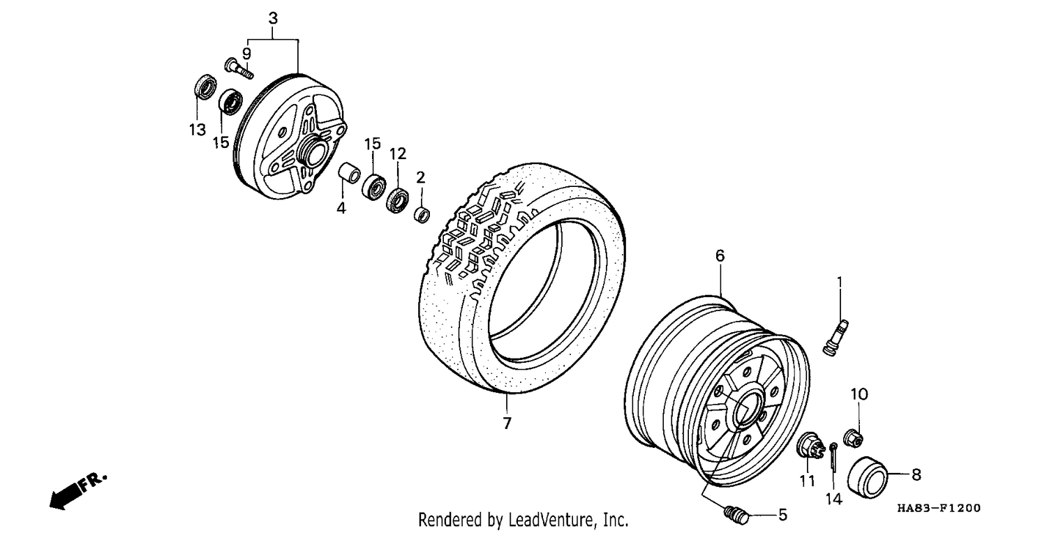 FRONT WHEEL