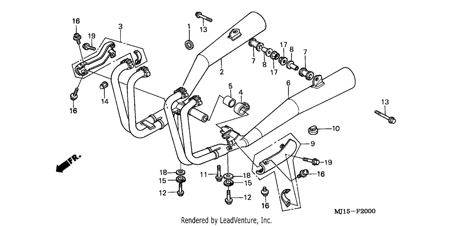 EXHAUST MUFFLER