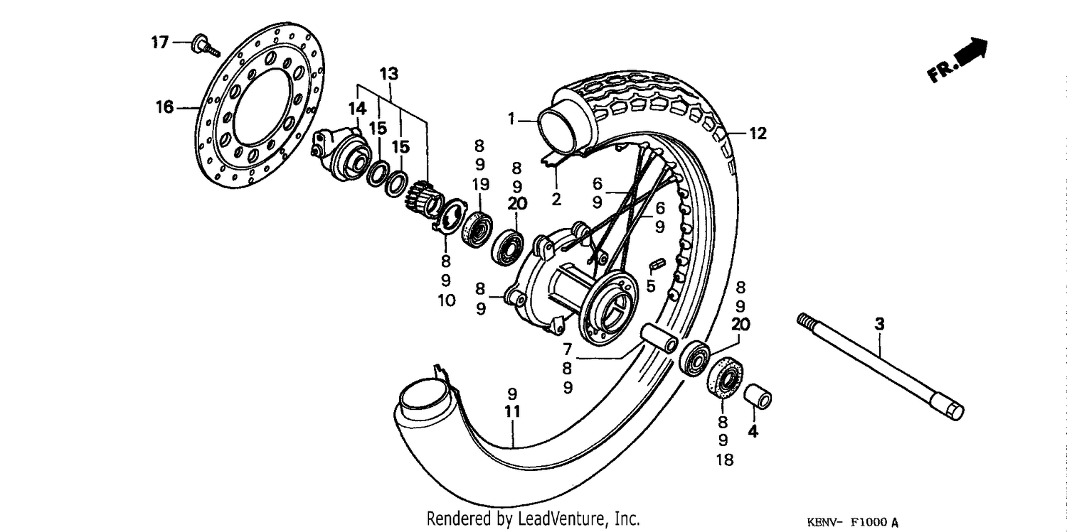 FRONT WHEEL