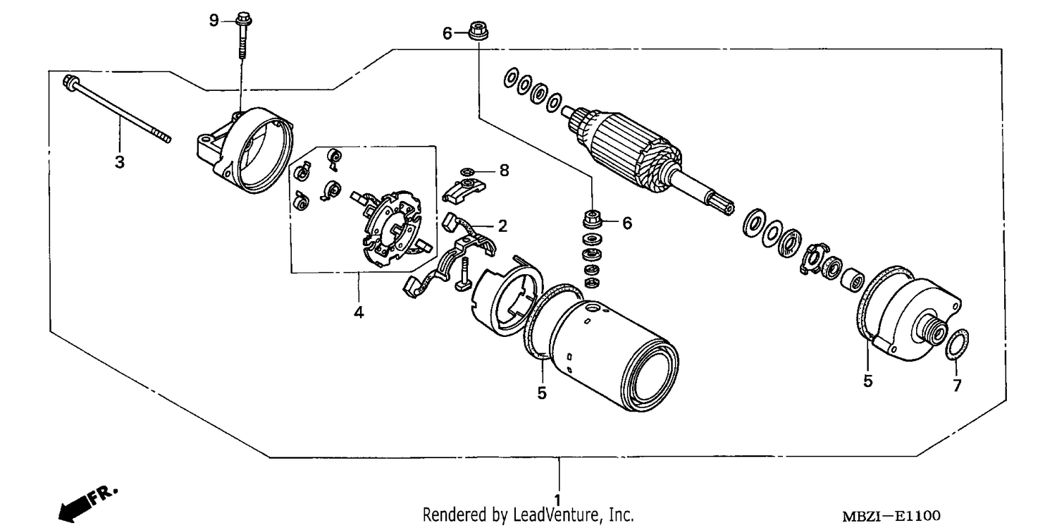 STARTING MOTOR