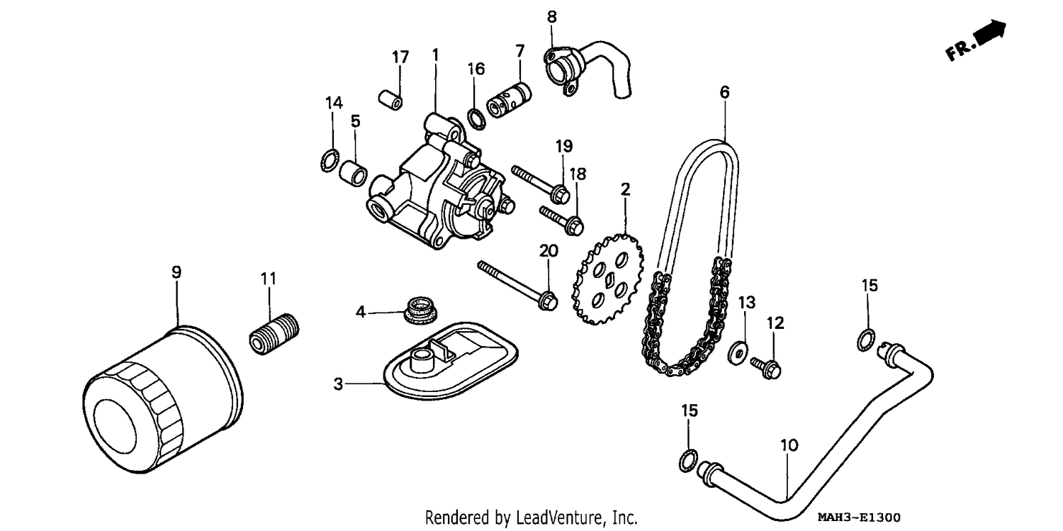 OIL FILTER/OIL PUMP