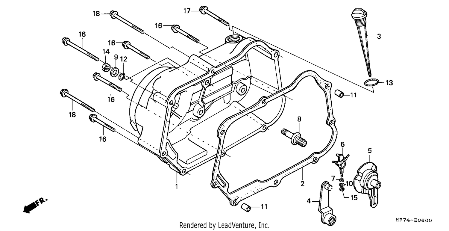 RIGHT CRANKCASE COVER