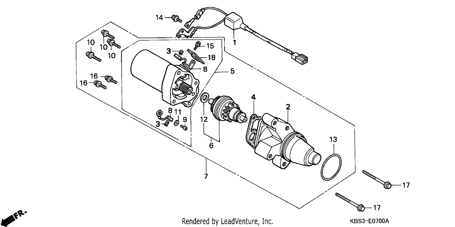 STARTING MOTOR