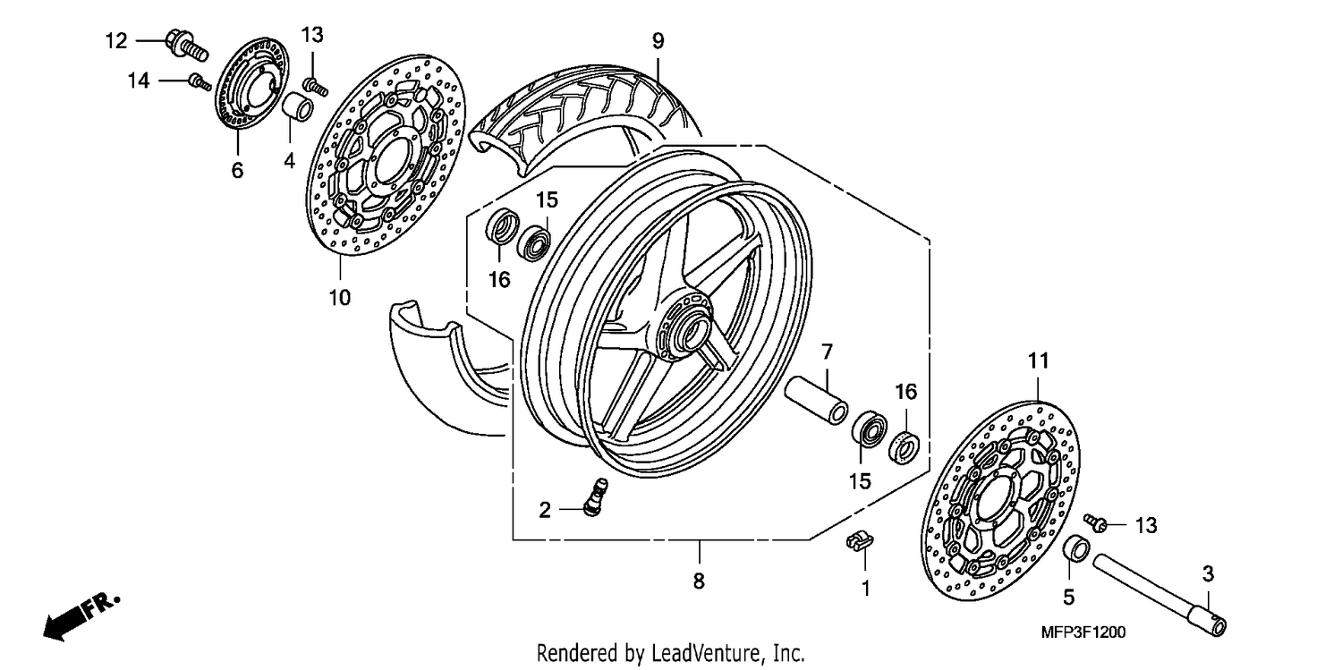 FRONT WHEEL