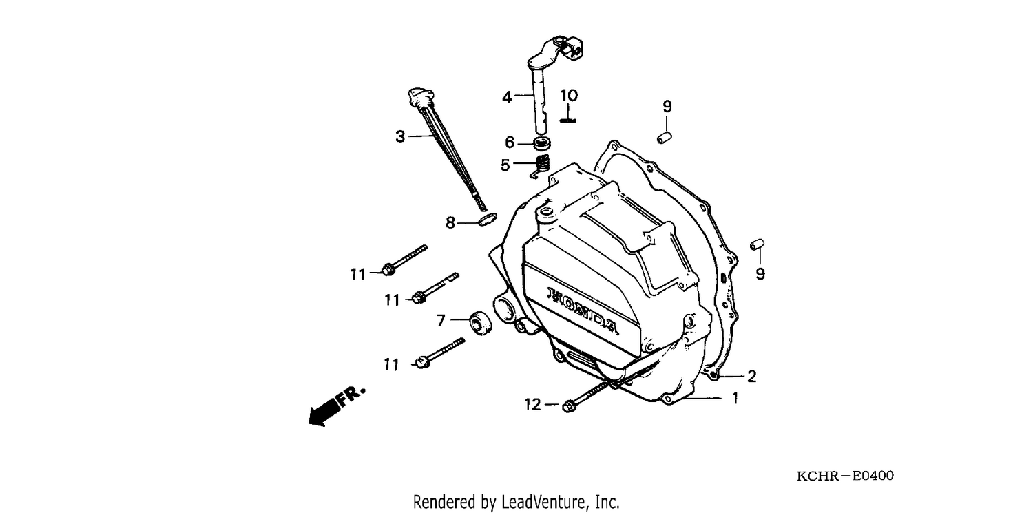 RIGHT CRANKCASE COVER