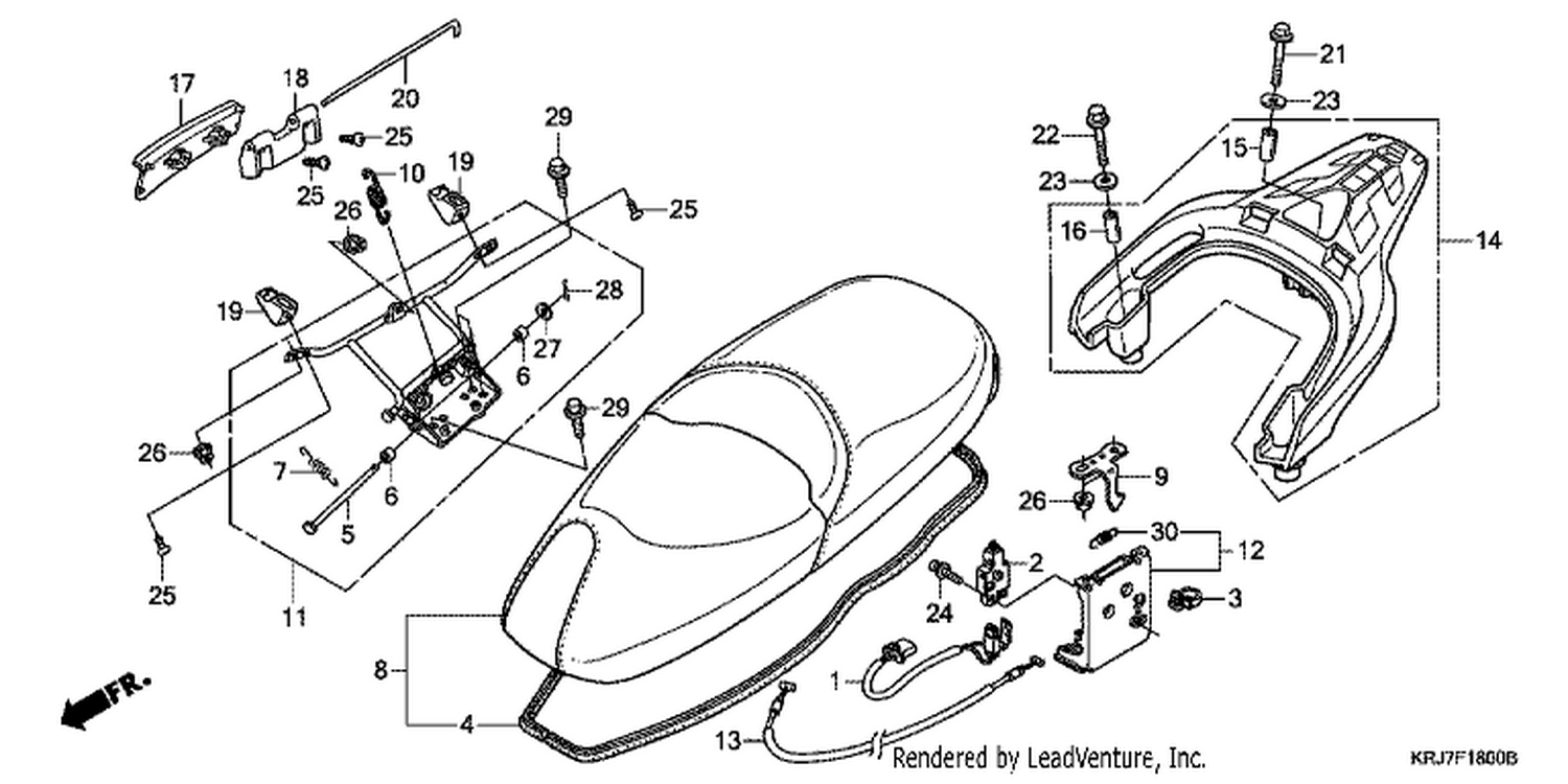  SEAT/ REAR CARRI ER