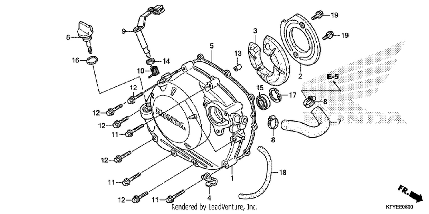  RI GHT CRANKCASE COVER