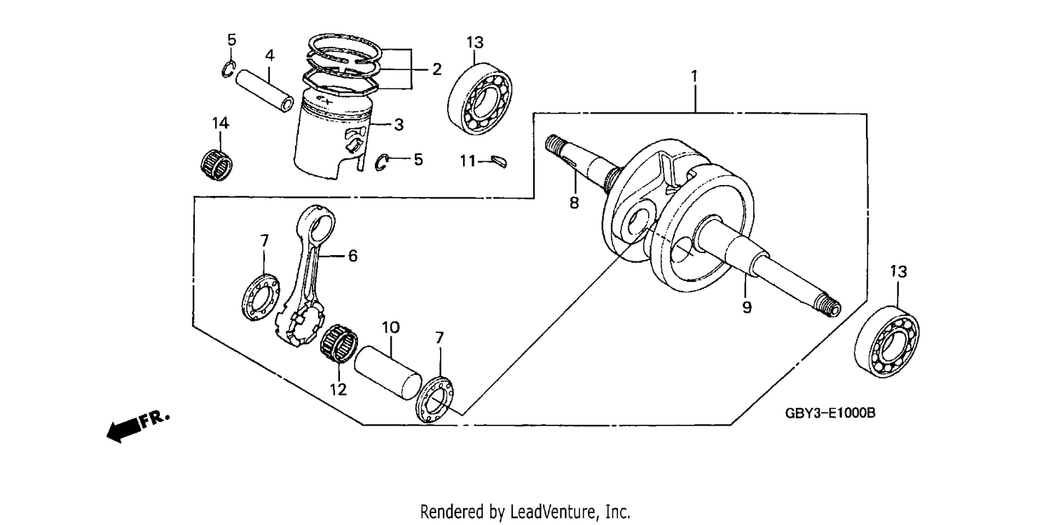CRANKSHAFT/PISTON