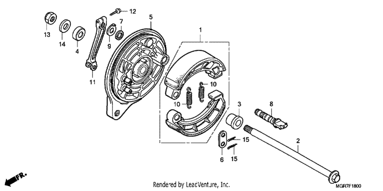  REAR BRAKE PANEL